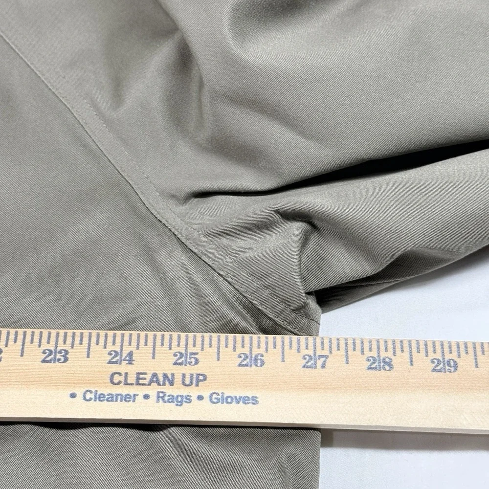Vintage Chaps Ralph Lauren Men's 44XL Trench Coat Tan Zip Out Liner Belted